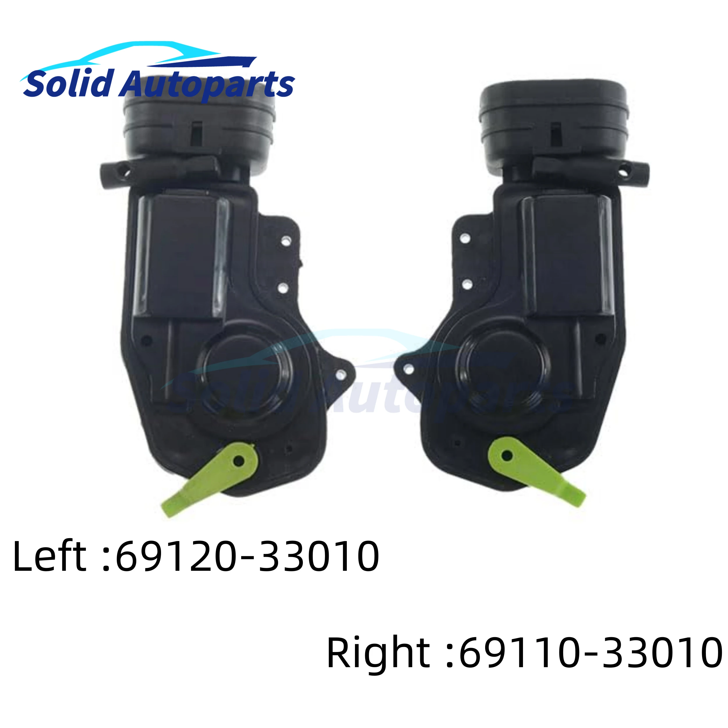 

Right :69110-33010 / Left :69120-33010 Door Lock Actuator Front Right 6911033010 for 1997-2001 Toyota Camry l4 2.2L V6 3.0L