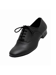 Zapatos de baile latino para hombre, Calzado con suela de cuero de 1 pulgada, para salón de baile, Salsa, Tango, vals