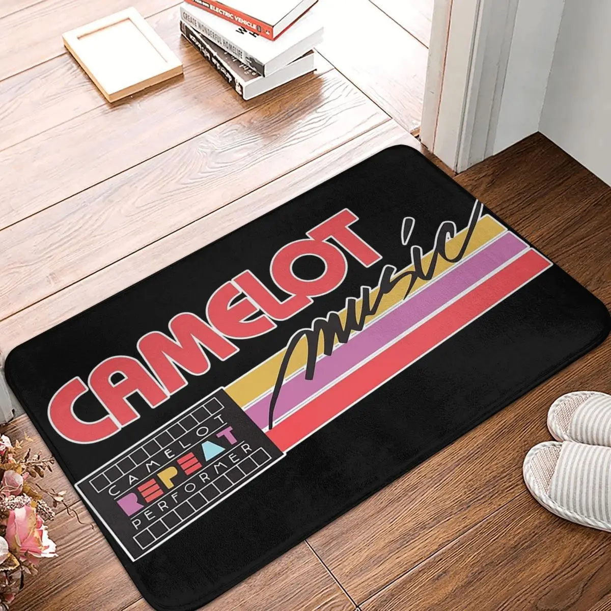 Camelot Music Anti-slip Doormat Floor Mat Cushion Carpet Rug for Kitchen Entrance Home Balcony Footpad Mats