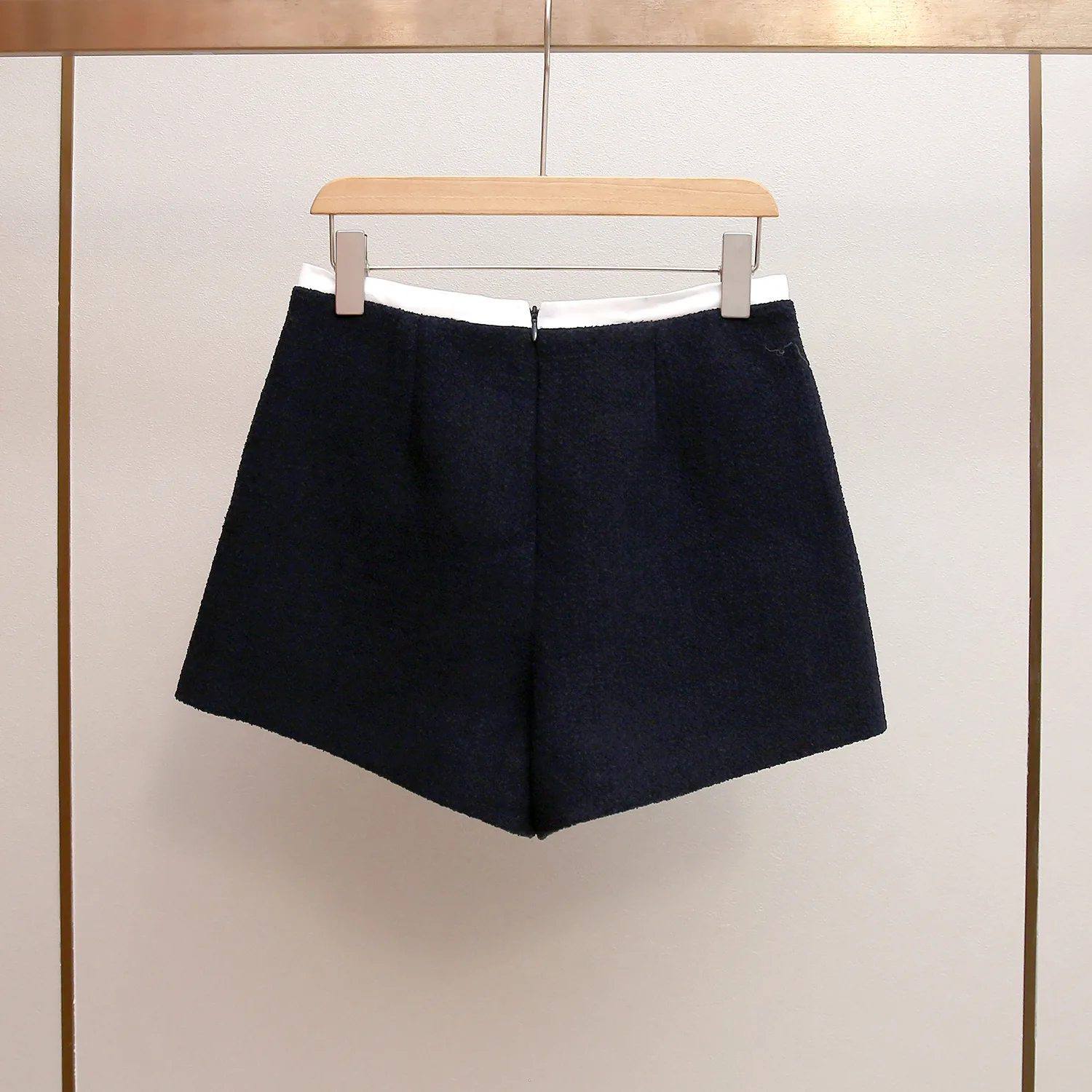 【هدية مجانية】2025 خريف وشتاء تويد فرنسي مكون من قطعتين مظهر على شكل حرف A للتخسيس Skort قيعان نسائية أنيقة وأنيقة