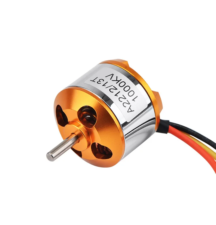 1PCS A2212 KV930 KV1000 KV1200 KV1400 Motor Voor F450 Quadcopter KV2200 KV2450 RC Borstelloze Motor Voor Modelvliegtuigen Vliegtuig