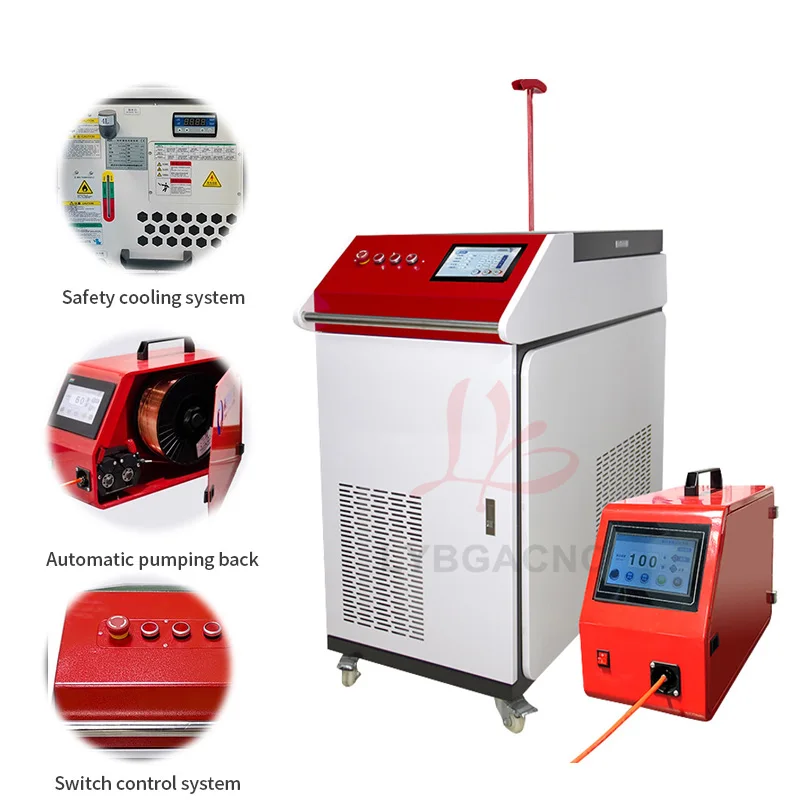 Handheld 4 in 1 Fiber Laser Welding Cleaning Cutting Soldering Machine CNC Welder MAX Raycus BWT for Metal Precision welding