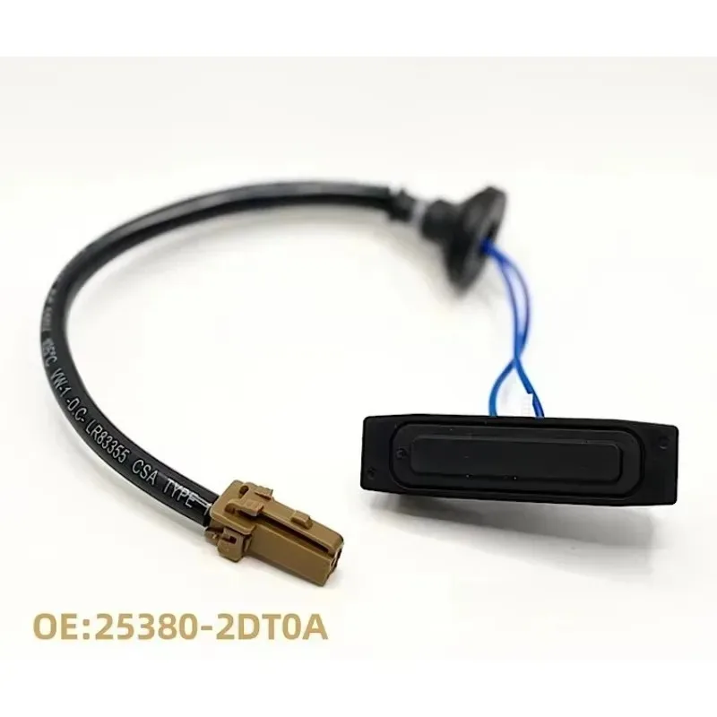 

Новинка для Murano Altima Versa, переключатель задней двери, кнопка открывания крышки багажника, дека 25380-ED000 253802D, автомобильные аксессуары