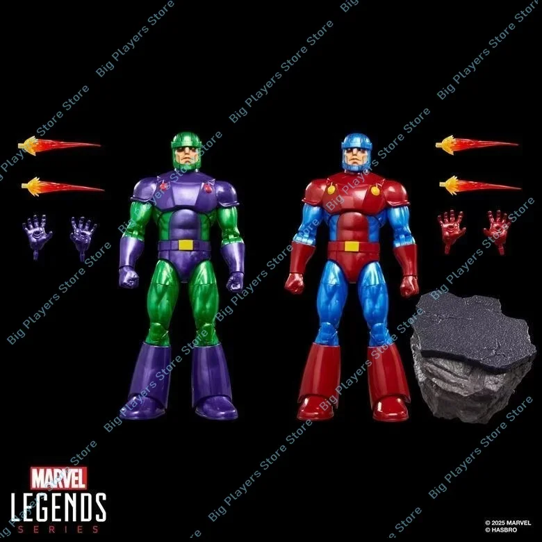 Hasbro Marvel Legends 6-inch X-Men Sentry, DC Superman & Luthor Themed Color Scheme Articulated Action Figure view 3