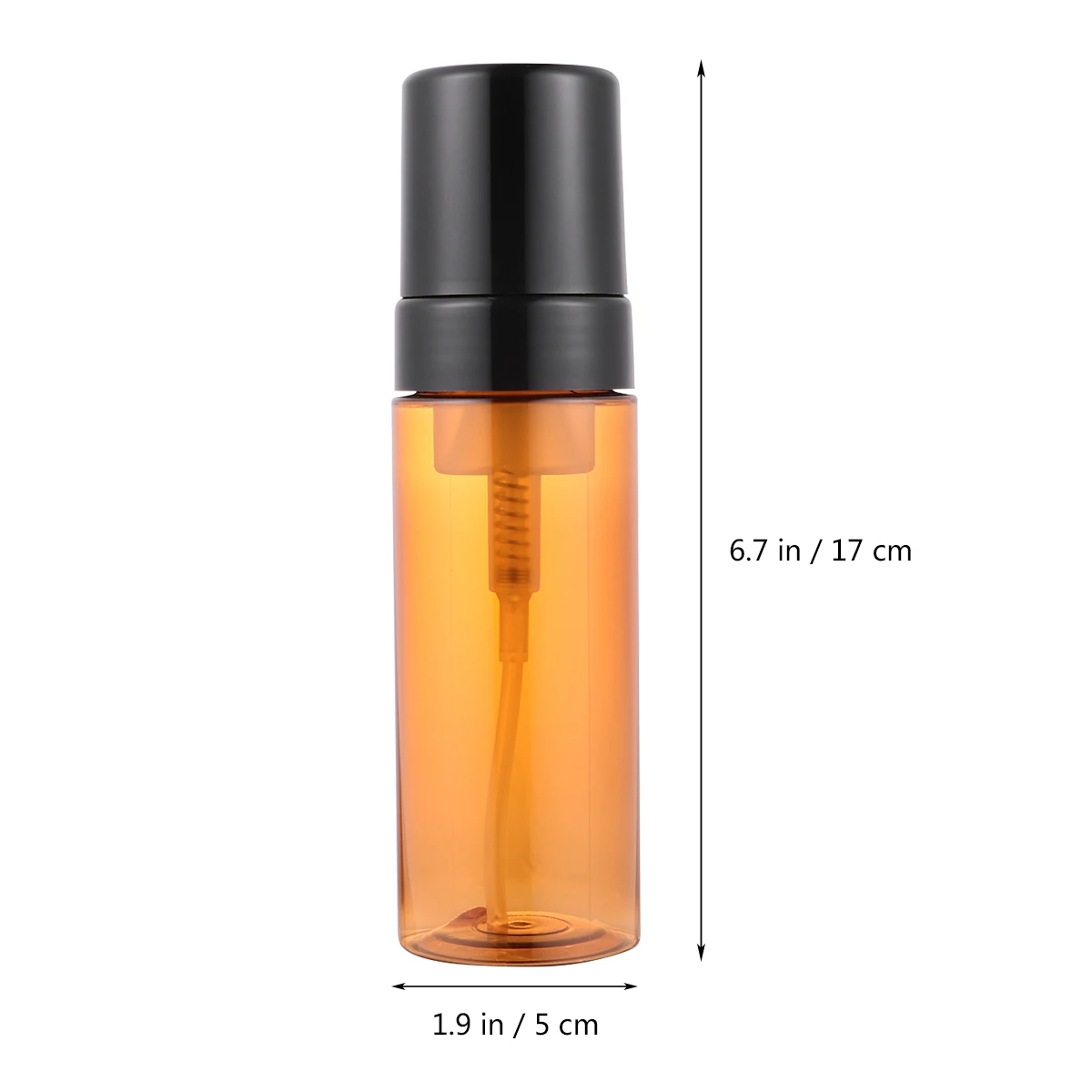 

3Pcs Refillable Bottles LeakProof Pump Dispenser Containers Reusable Foam Shampoo Bodywash Storage Solution Travel Size
