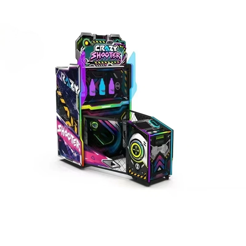 a forCoin-Operated Arcade Skill Shoot Ball Game Machine Video Throw Ball Simulator with
