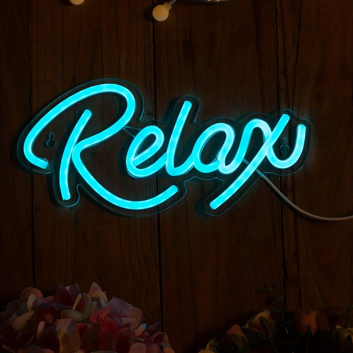 

USB Dimmable Relax Neon Sign 5V LED Neon Light for Beauty Salon Massage Shop Ladies Room Beauty Salon Neon Decoration Gift