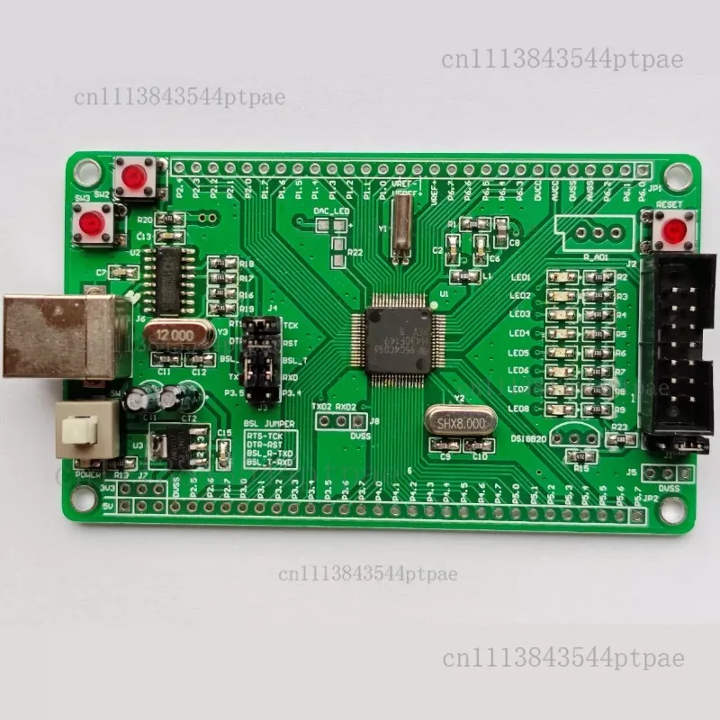 Msp430f149 Minimum System Board Usb Programming Development Board