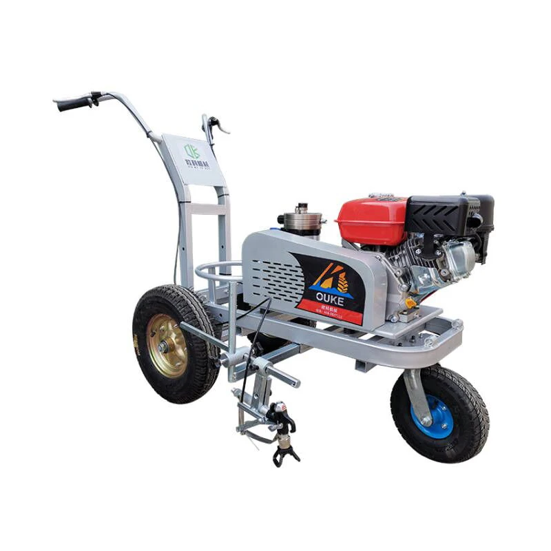 Safety Pavement Line Airless Paint Sprayer Road Line Painting Equipment Pedestrian Road Marking Machine