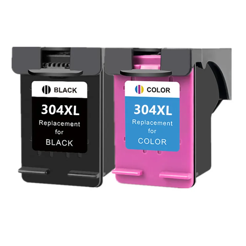 Remanufactured 304xl Replacement For HP304 Ink Cartridge For HP 304 XL Deskjet 2620 All-in 3700 3720 3752 5000 5010 5030 Printer