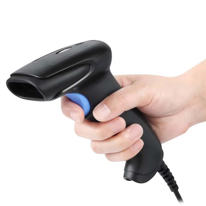 

Portable Hand Held bar Code Scanning Gun USB Auto Sense Scan Code Reader Handheld Scanner Device