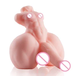 1.65lb Realistic Huge Cock Sex doll for Man Portable Male Masturbator Mini Size Sex Toy