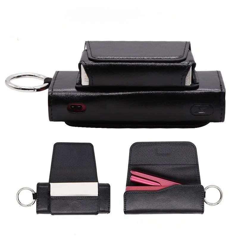 Picture 5: 5 Color Classic Leather Cover for Iqos Iluma i Case 2in1 Leather Storage Bag Compatible with Iluma PRIME Case