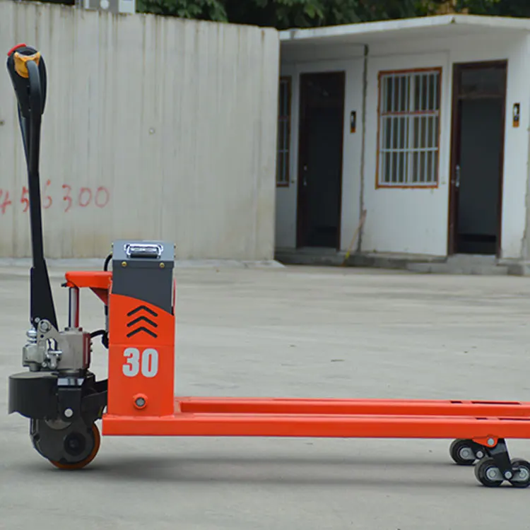 3000kg Weigh Semi Electric Pallet Truck Semi Electric Pallet Truck 2.5t Electric Pallet Truck Hydraulic