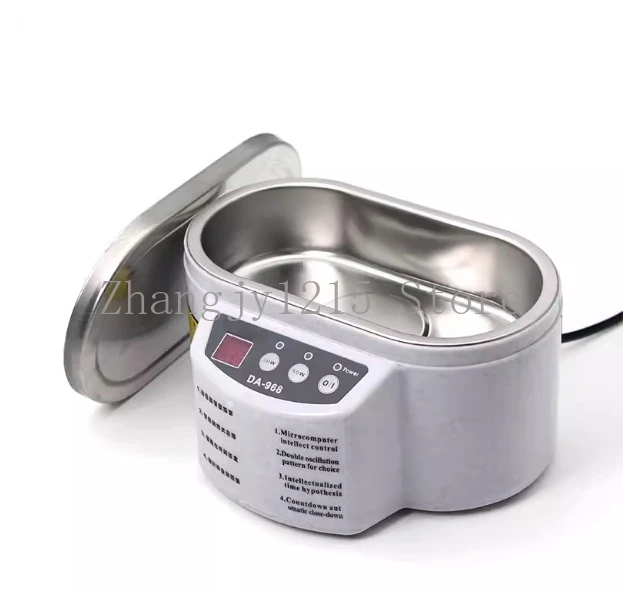 Household Digital Ultrasonic Cleaner 30W and 50W Stainless Steel Bath Degas Ultrasound Washing