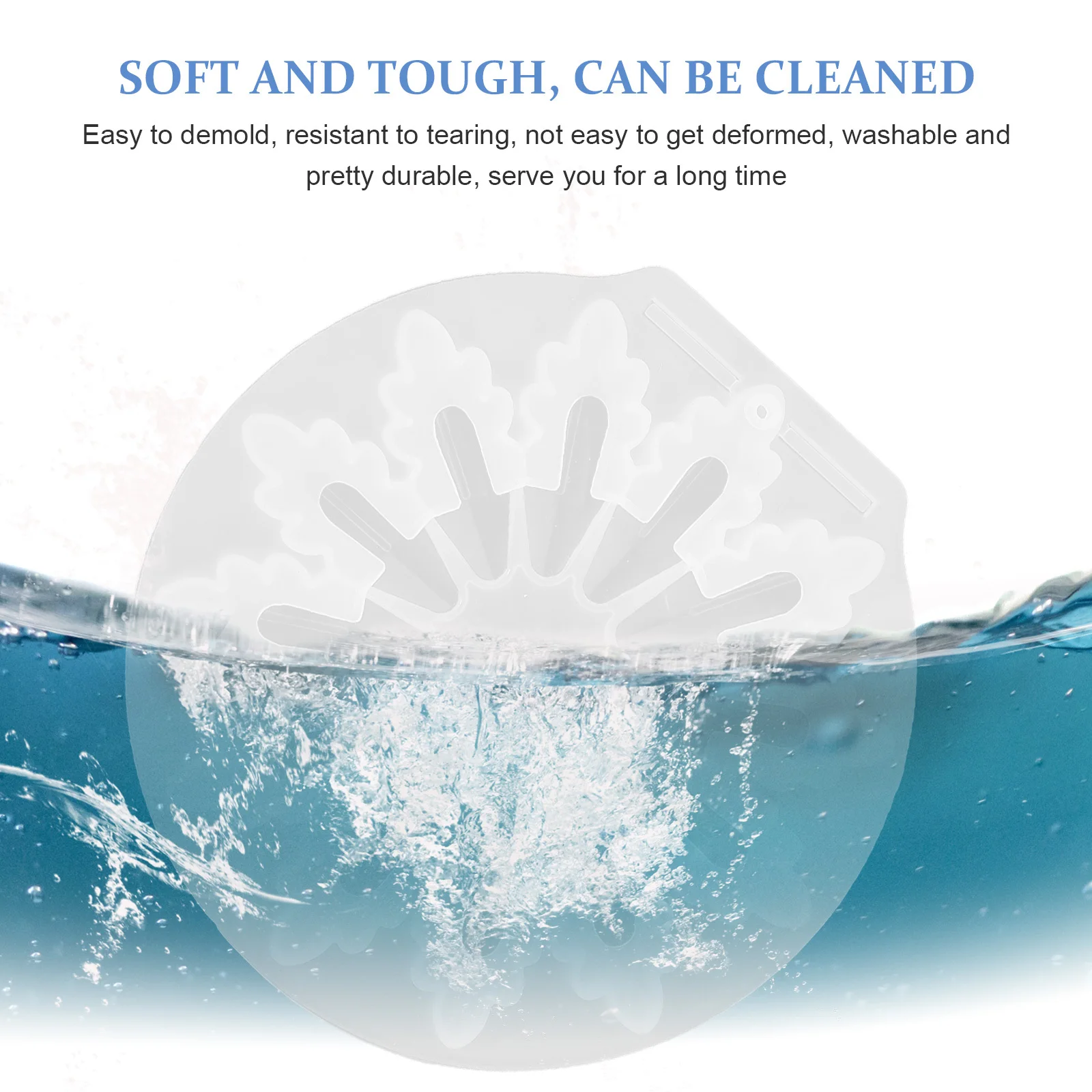 

2Pcs Snowflake Silicone Mold DIY Craft Molds for Resin Epoxy Jewelry Decor Handicraft Supplies Easy Demoulding