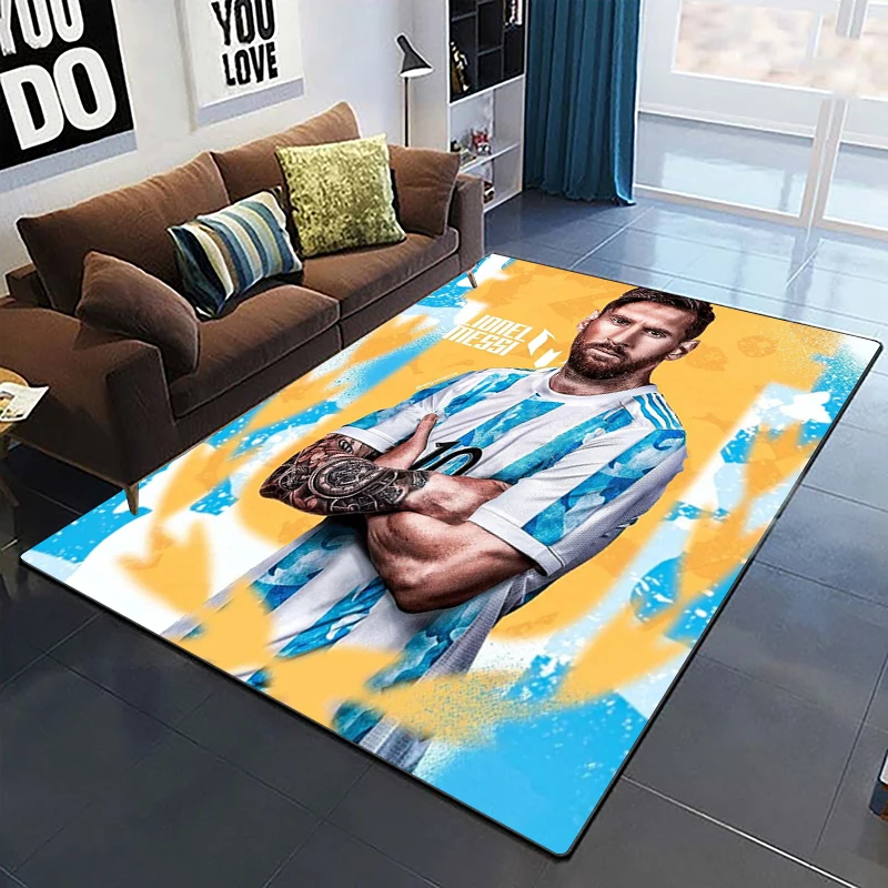 Super football star,Living room floor mat Kitchen mat Children's art Mat,esports room rug bedroom decor carpet area rug Yoga mat