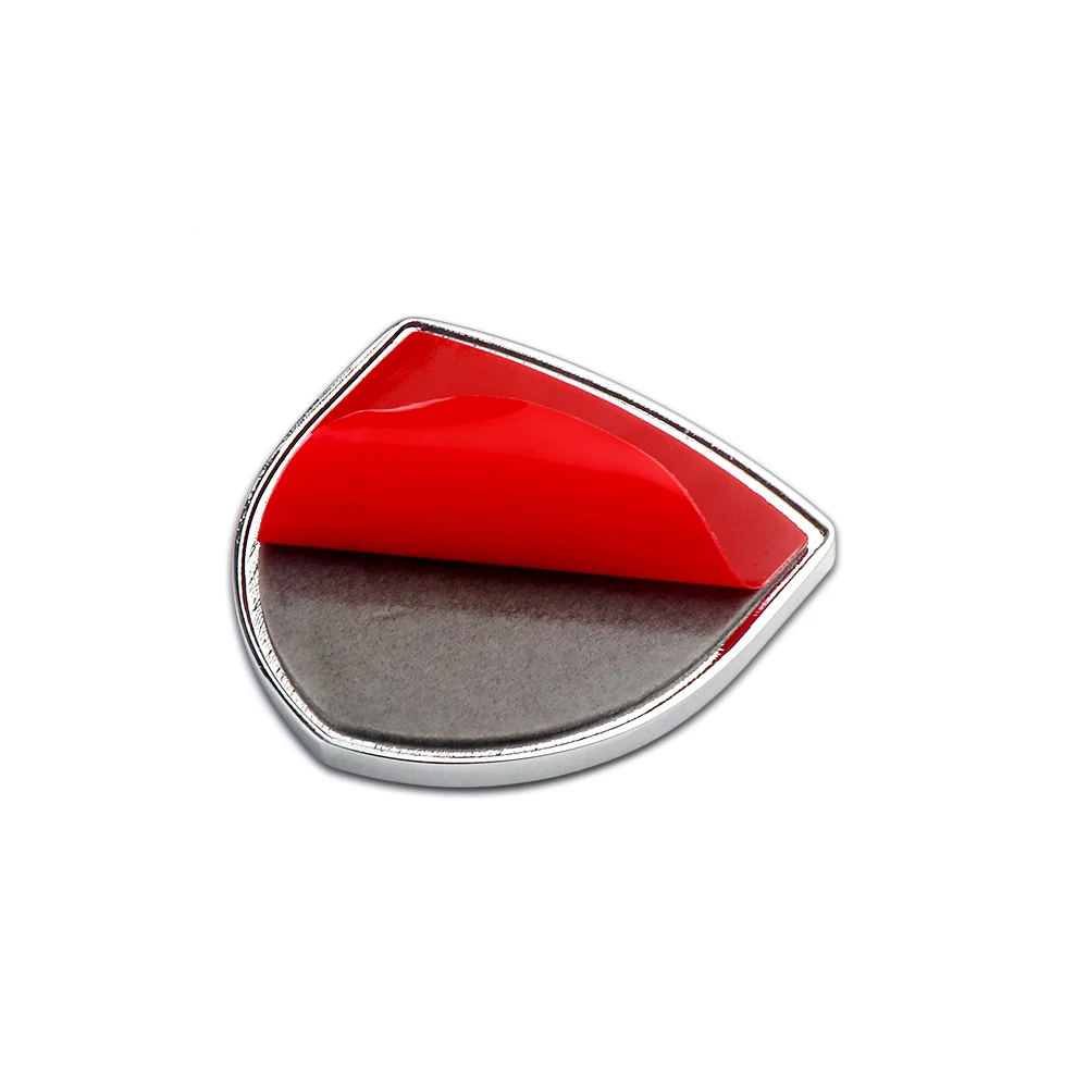 Mustang Shield Badge Car Logo 3D Metal Sticker Car Body Trunk Decorative Sticker For Ford Mk3 Mk7 Mk2 Fiesta Ranger Kuga Everest view 2