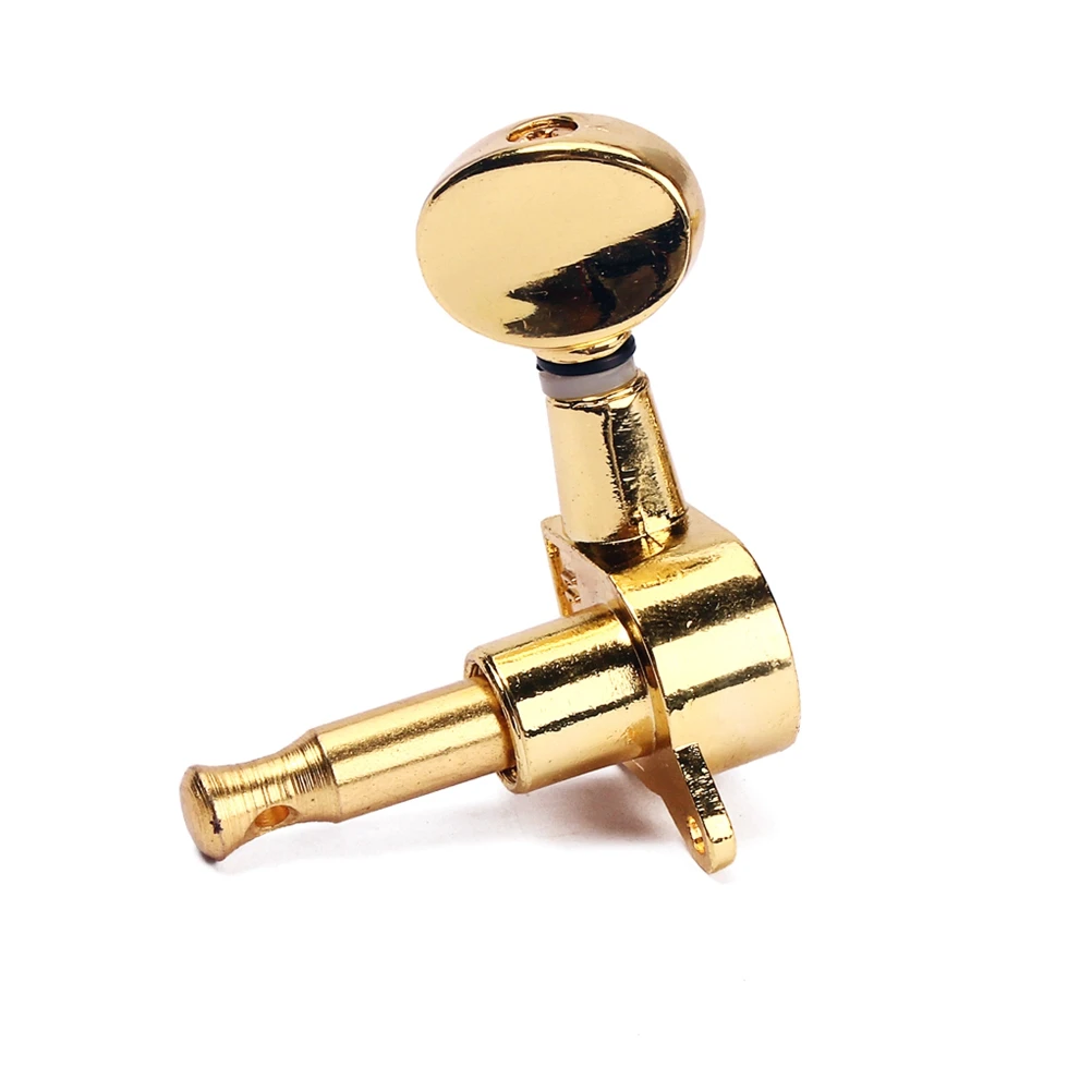 

6 PCS Golden Electric Guitar Guitars Machine Heads Tuning Pegs Tuner Locking Tuners Acoustic