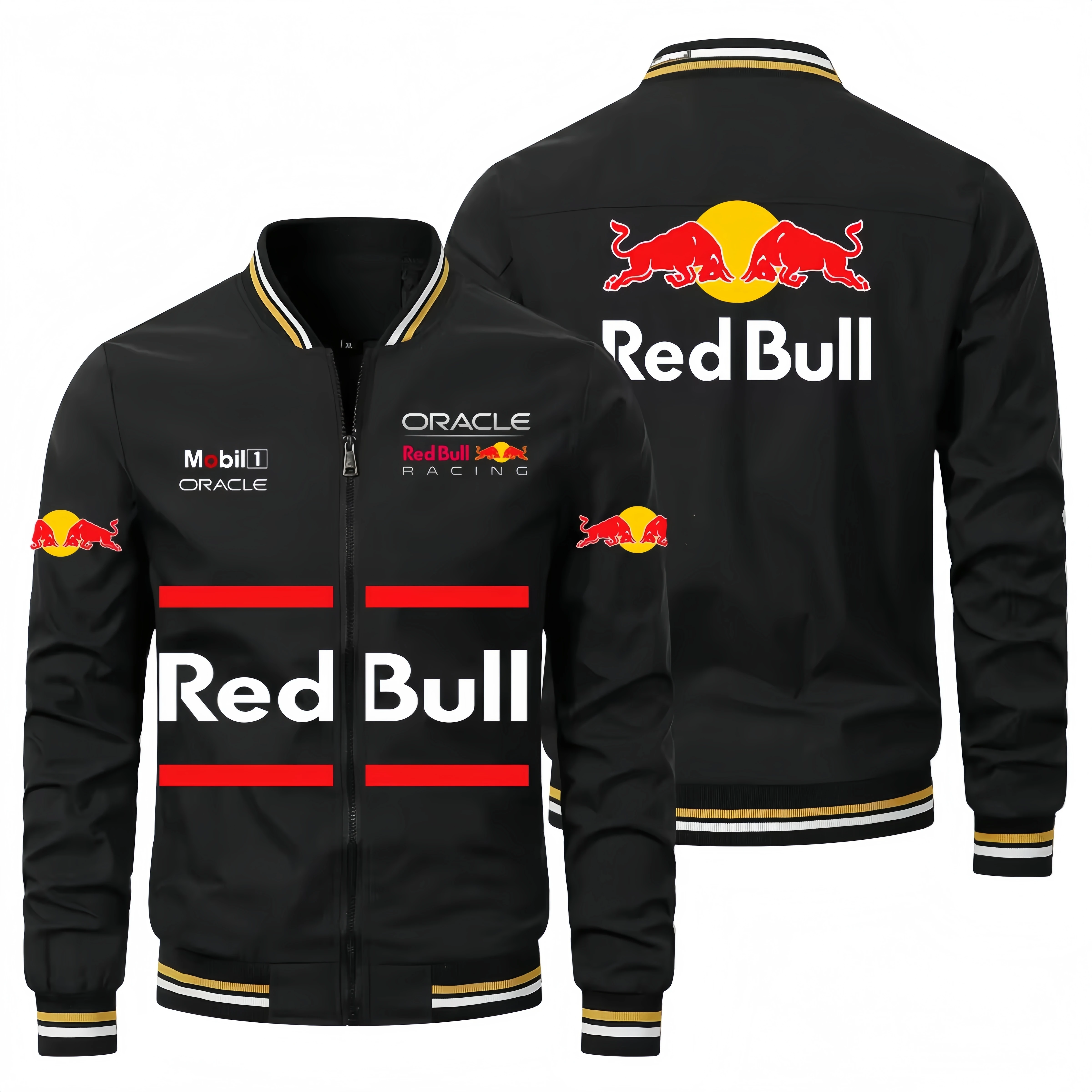 

Куртка с логотипом Red Bull, ветровка, мужская мотоциклетная куртка в винтажном стиле, спортивная одежда Red Bull Racing, куртка Red Bull Racing Team