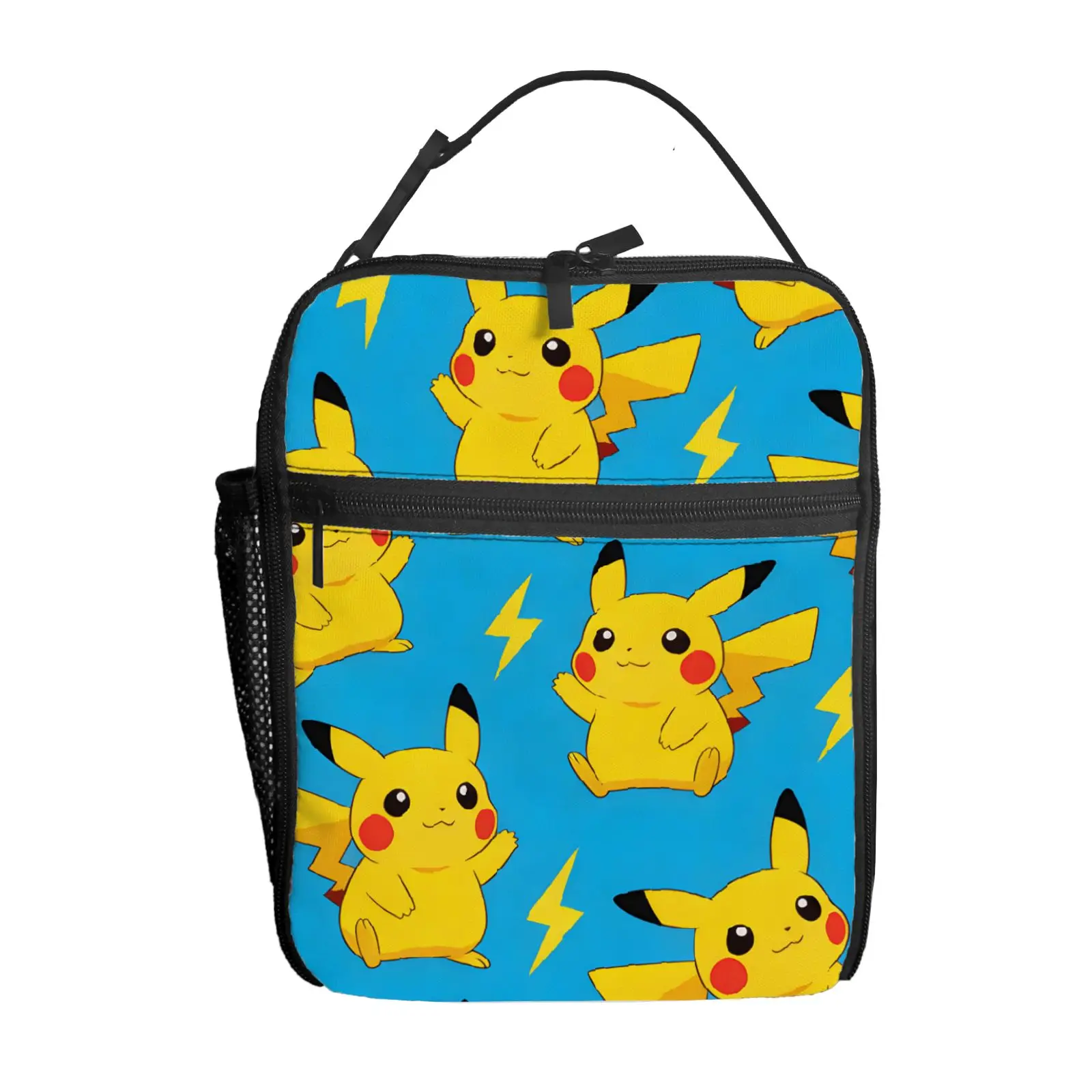 

1 шт. сумка для обеда с изображением Покемона Пикачу, высококачественная, милая, повседневная, для вечеринок, пикников, школы, в подарок, для ежедневного использования