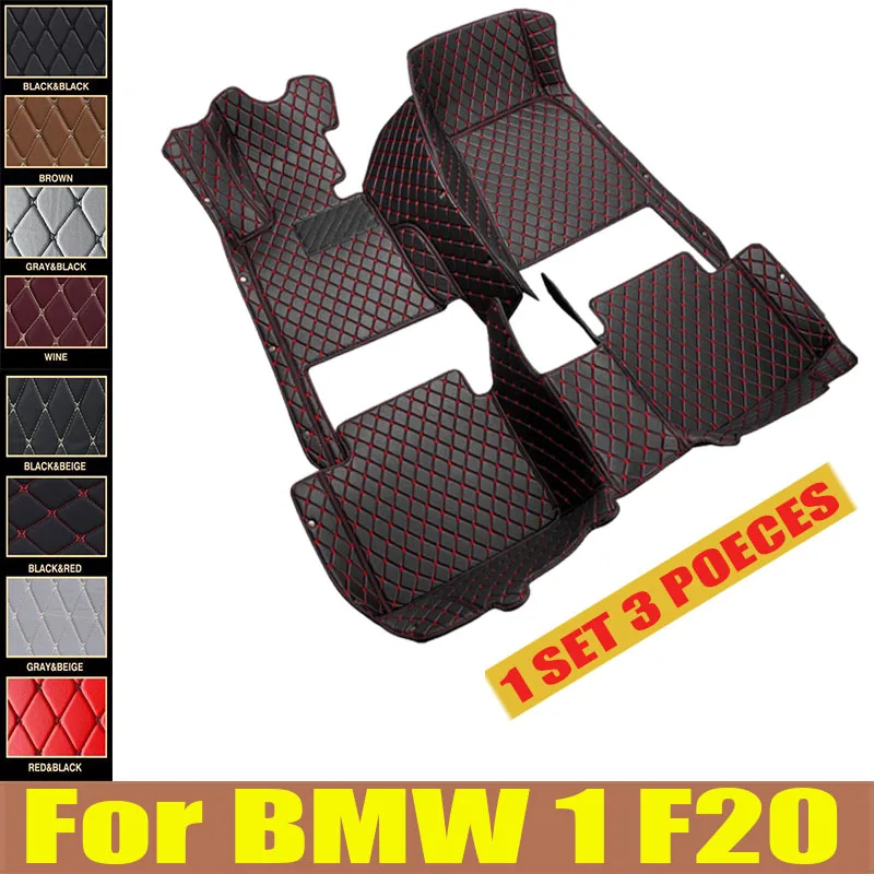 

Car Floor Mats For BMW 1 F20 116i 118i (Four Doors) 2012 2013-15 2016 2017 2018 Auto Foot Pads Carpet Cover Interior trunk mat