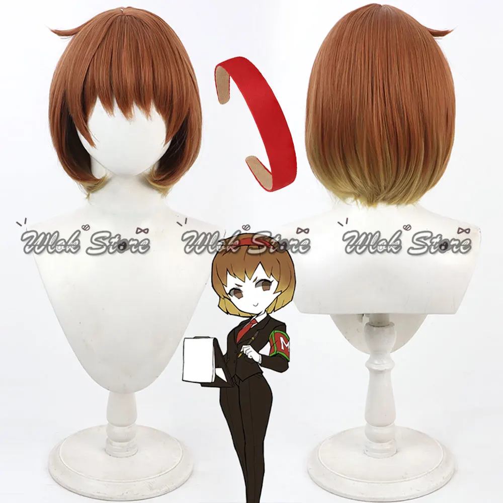 Anime Spiel Bibliothek Von Ruina Malkuth Cosplay Perücke Hitze Beständig Synthetische Kurze Haare Frauen Halloween Party Rolle Spielen Zubehör