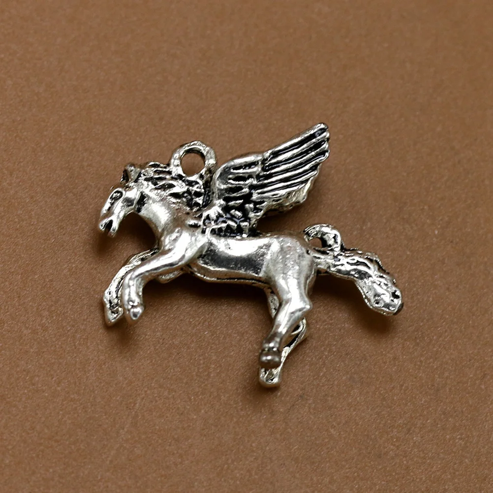 

20Pcs Pegasus Alloy Pendant Charms DIY Jewelry Making Supplies for Necklace Bracelet Keychain Cosplay Accessories