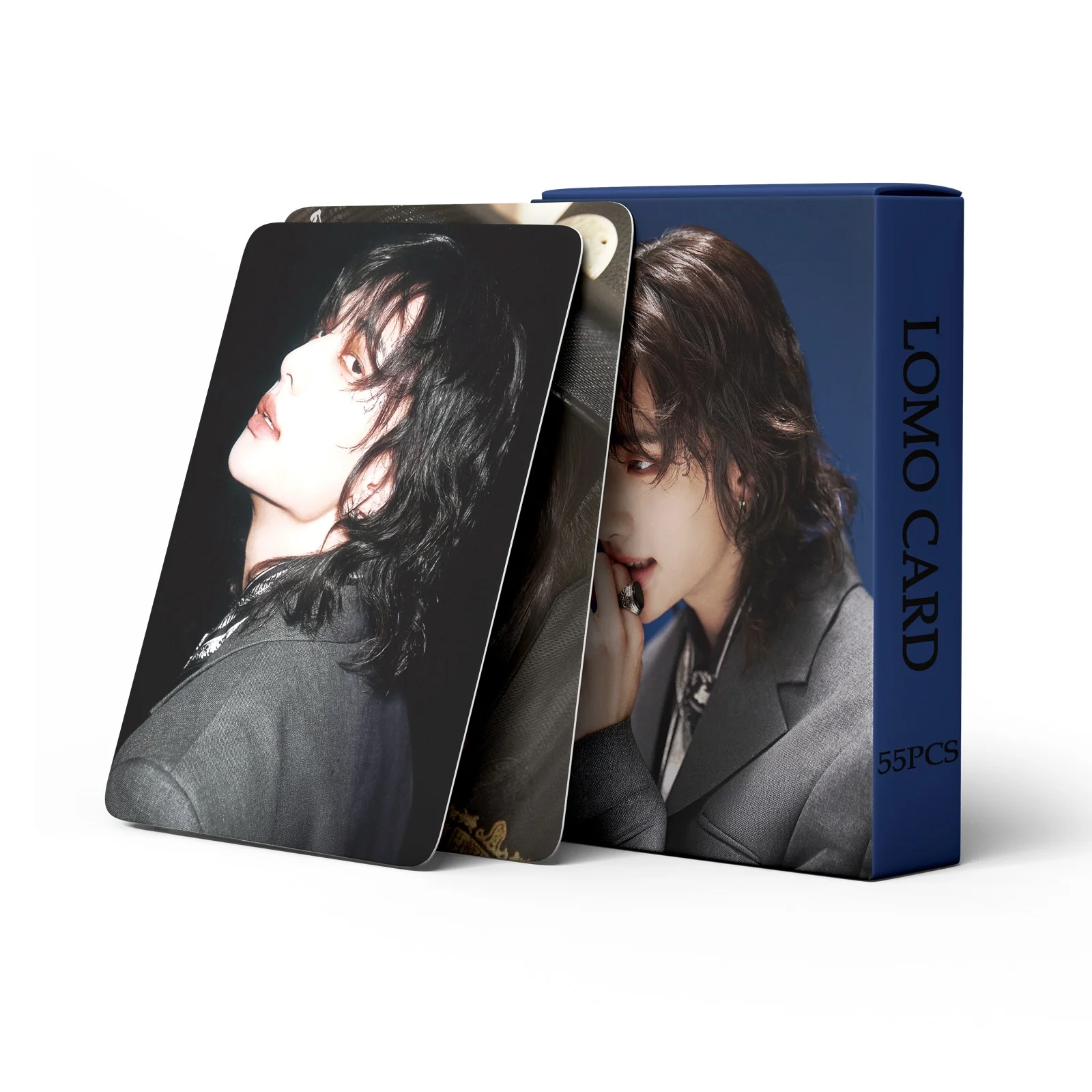 55PCS Boy Group Star Mini Cards Solo LOMO Postcards Fans Support Collection Cards birthday gifts