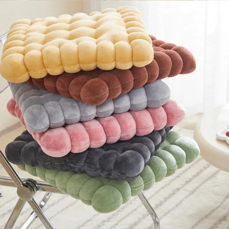 Macaron Biscuit Cushion Cute Soft Cushion Comfortable Can be Used For Home Sofas Floors Windows Office Chairs Student Chairs