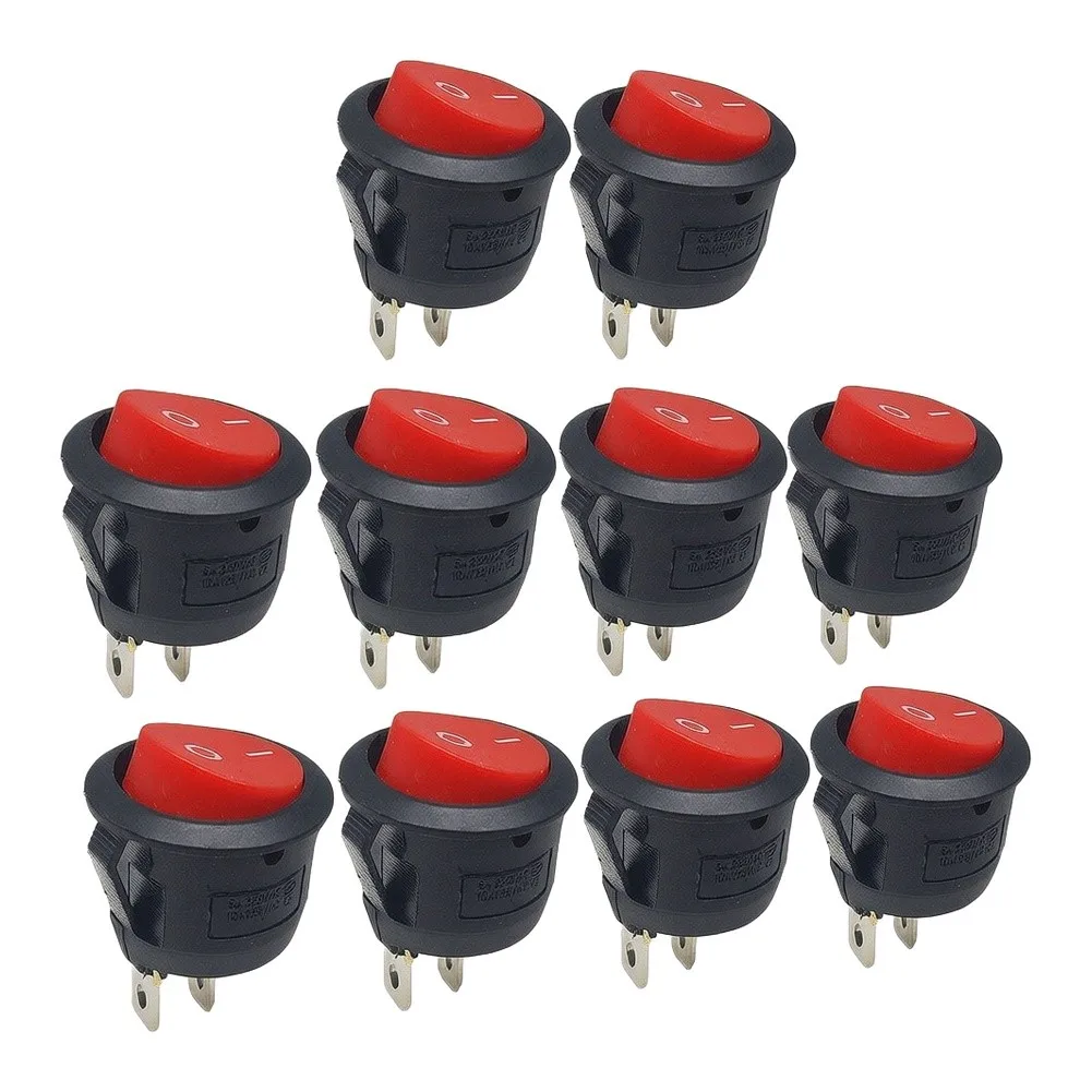 10 Count Rocker Switch Kit for Hoover UH71255 UH70809 UH70800 For Windtunnel Upright Vacuum Cleaner Electrical Replacement Part