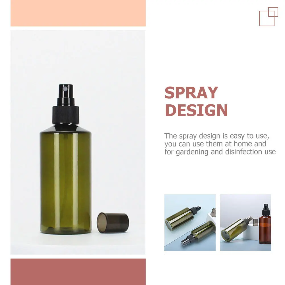 10 Uds. Botellas de agua pura con pulverizador, botellas de viaje recargables, botella de niebla fina portátil a prueba de fugas, pequeña botella con pulverizador