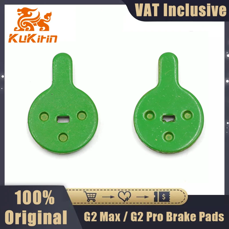 Original Brake Pads for KuKirin G2 PRO KUGOO Kirin G2 MAXElectric Scooter Brake Caliper Disc Brake Spare Parts