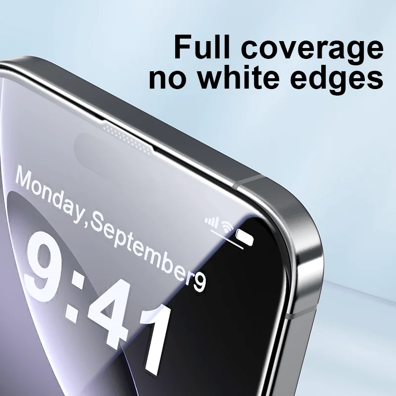 Tempered Glass for iPhone 11/12/13/14/15/16/Plus/Pro/Pro Max HD Tempered Glass Screen Protector Easy Installation tempered  film