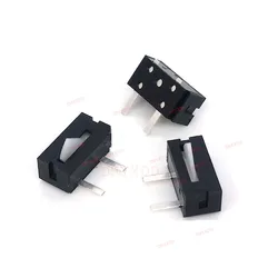 10pcs/lot Micro Switch Camera Switch Reset Detection Stroke Limit Miniature 2-foot Straight Foot Mini Mouse Switch