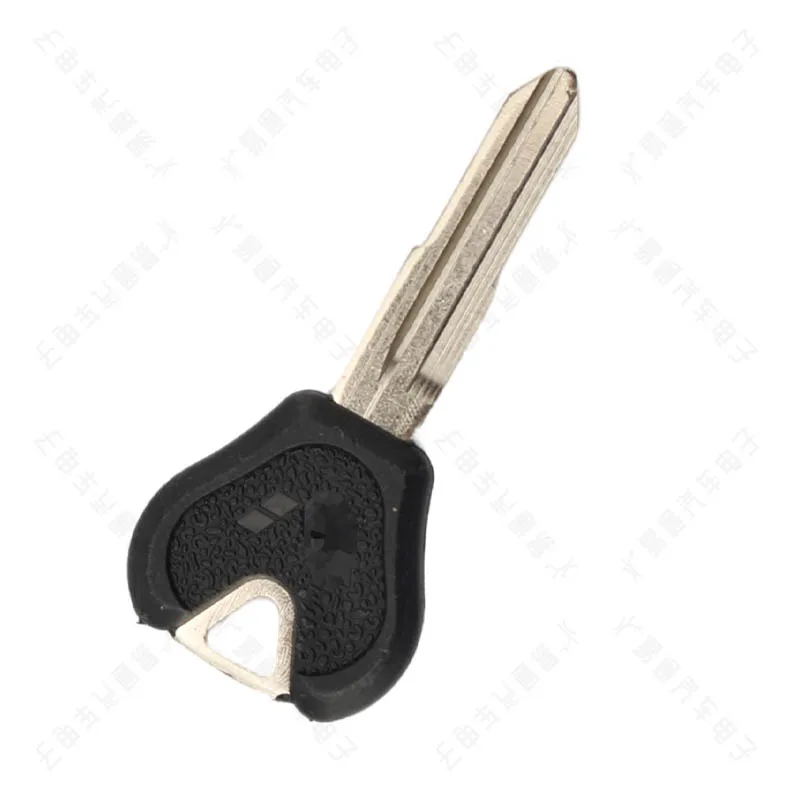 Suitable for rubber handle double slot Wuling light right slot key fine copper car key blank with handle