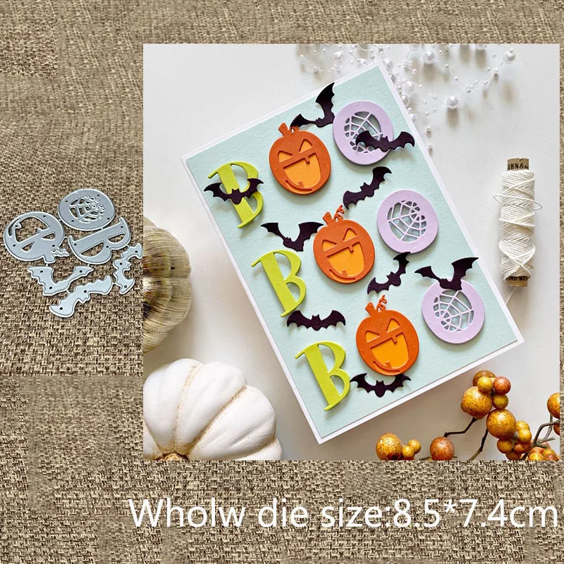 New Design Craft Metal stencil mold Cutting Die 15 kinds Halloween Mushroom scrapbook die cut Album Paper Card Craft Embossing