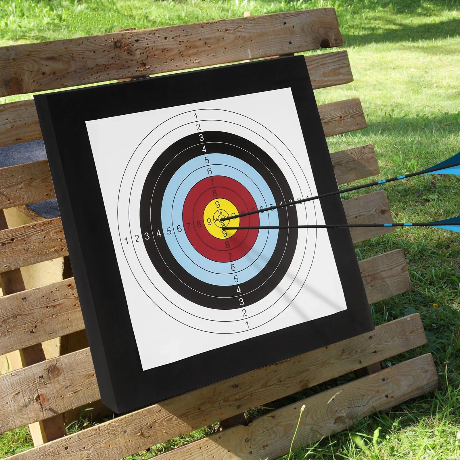 Archery Target Face - 10 шт. профессиональных бумажных мишеней для