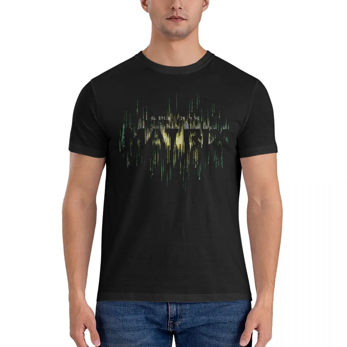 Logo T-Shirts The Matrix Neo Film Morpheus Humorous Pure Cotton Tee Shirt Crewneck Short Sleeve T Shirt Gift Idea Clothes