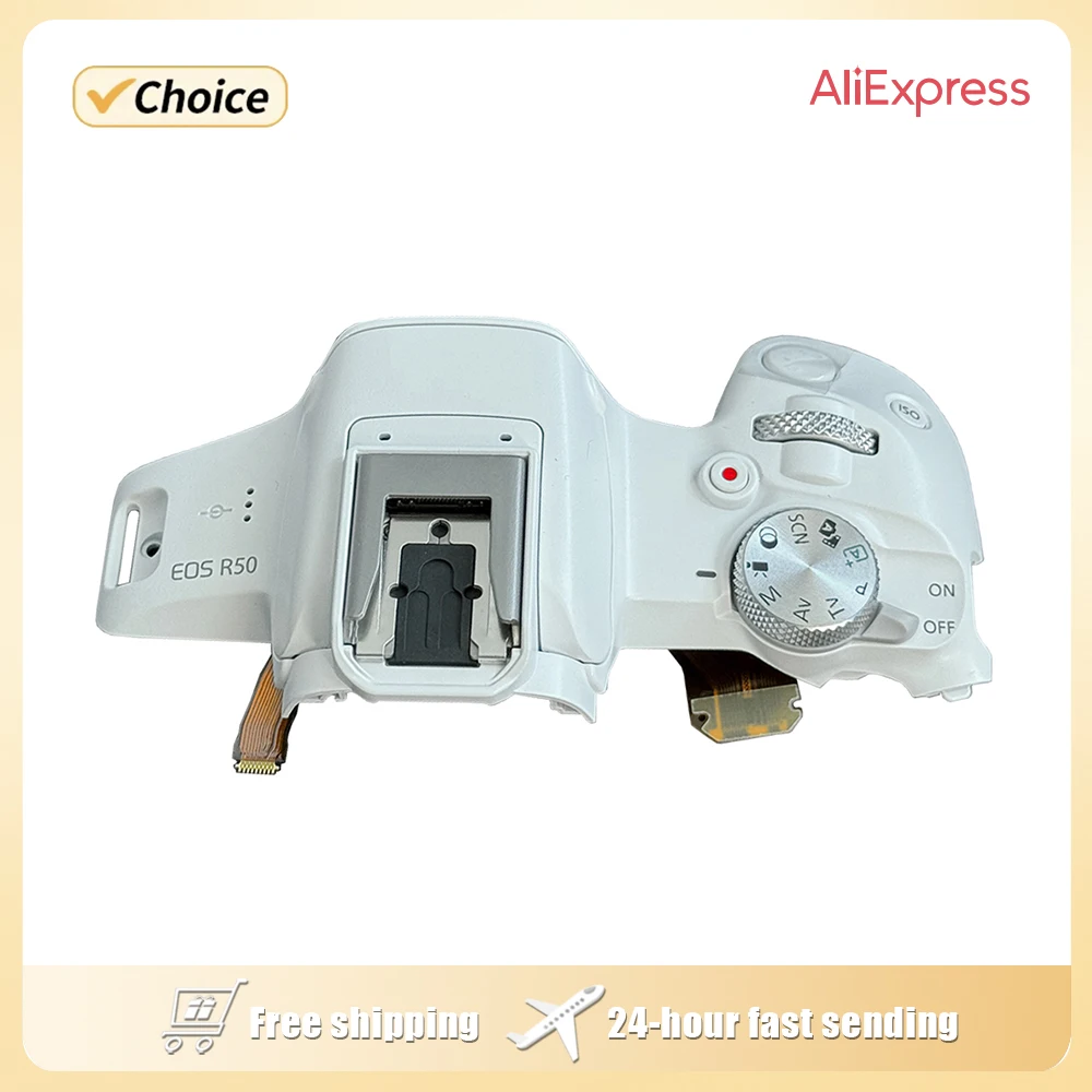Новые оригинальные запасные части, верхняя крышка в сборе для камеры Canon EOS R50, запасная часть для зеркальной камеры