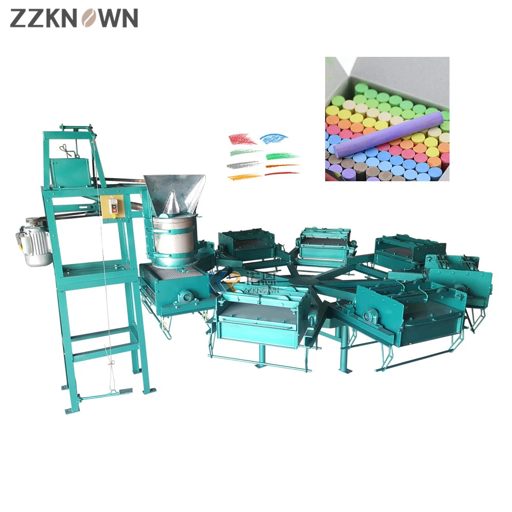 High Speed 8 Mold 800 Cost of Blackboard Automatic School Chalk Making Machine Price