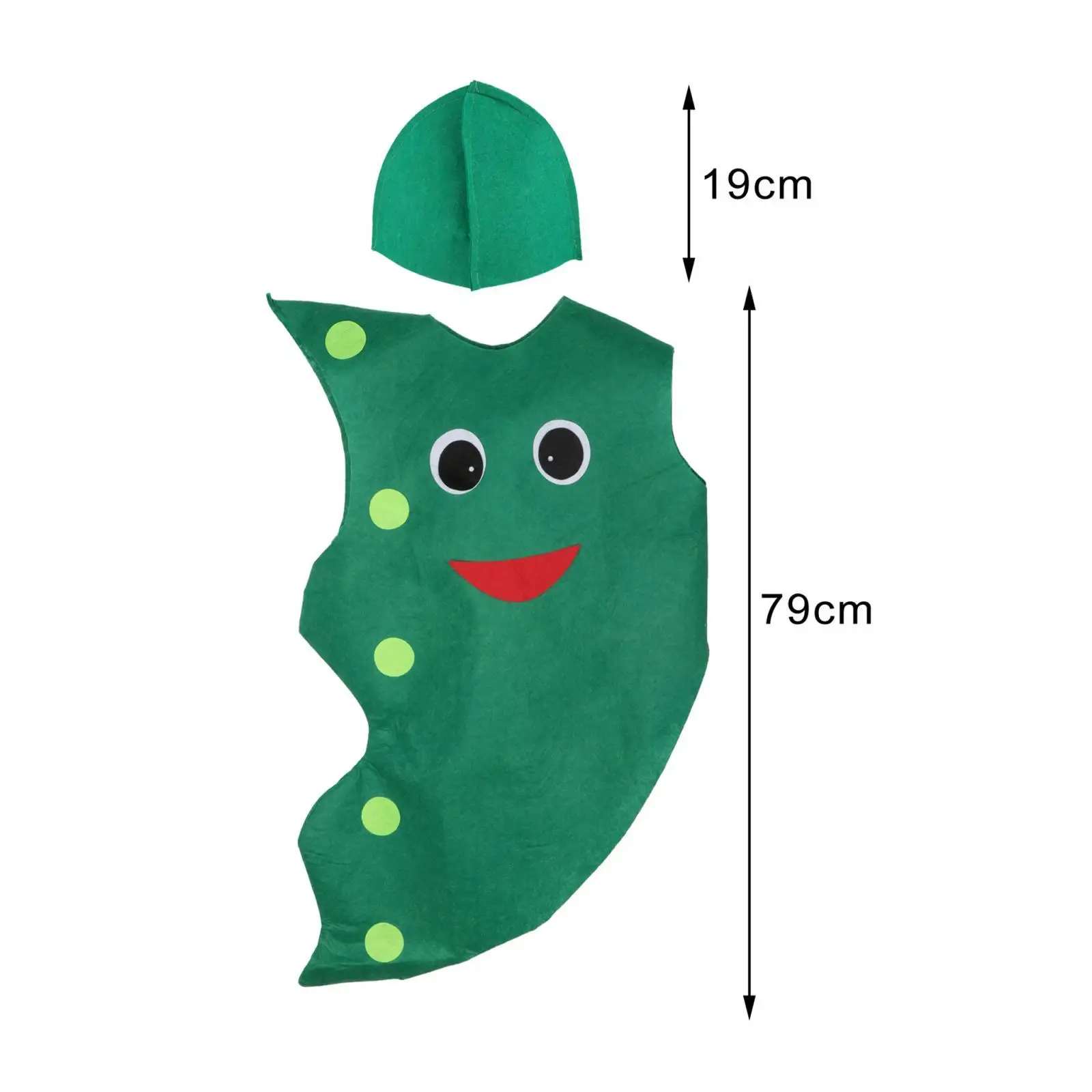 Crianças traje vegetal confortável decorativo vestir-se para criança adereços de halloween palco desempenho fontes de festa papéis jogar