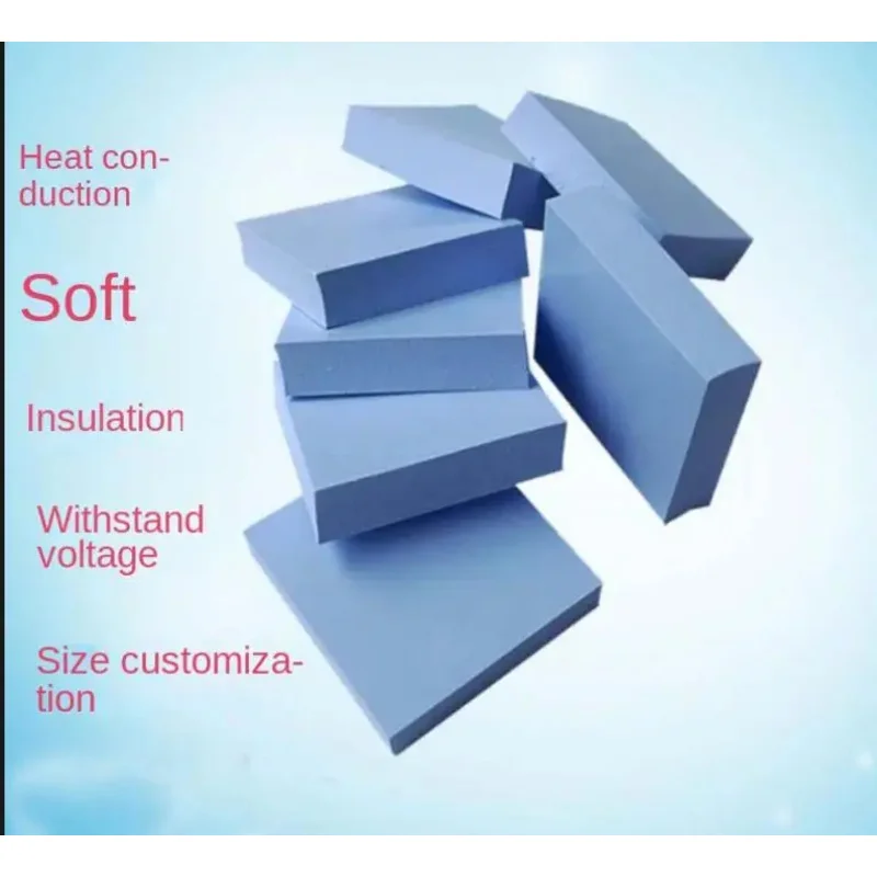 High Thermal Conductivity Silicone Pad 15X20X10mm CPU