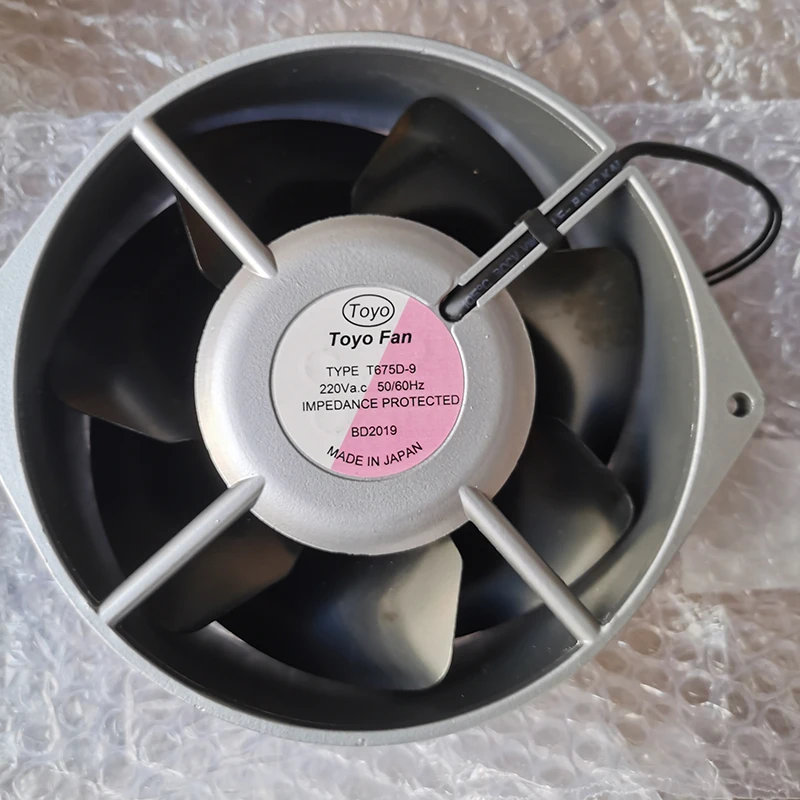 

NEW TYPE T675D-9 200VAC 17215055 aluminum frame fan 6month warranty