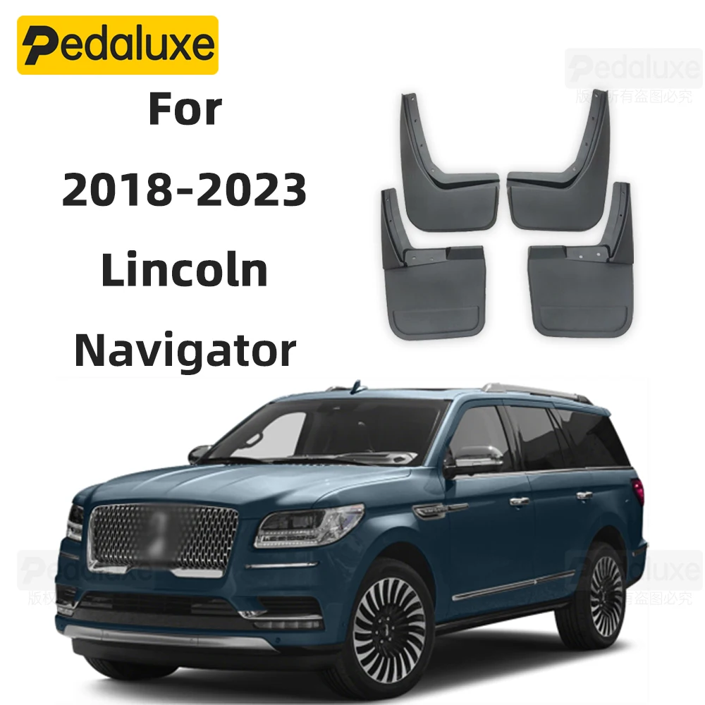 Genuine OEM Set Splash Guards Mud Flaps Guards For 2018-2023 Lincoln Navigator