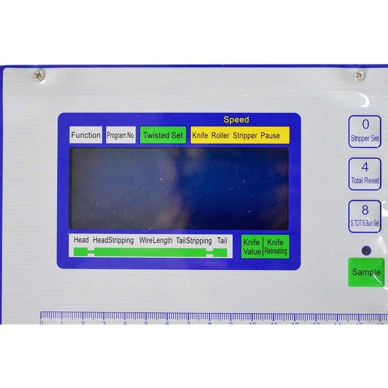 SWT508D-II Automatic Computer Wire Peeling Stripping Cutting Machine SWT-508C Cable Wire Stripper Machine 0.1-2.5mm2