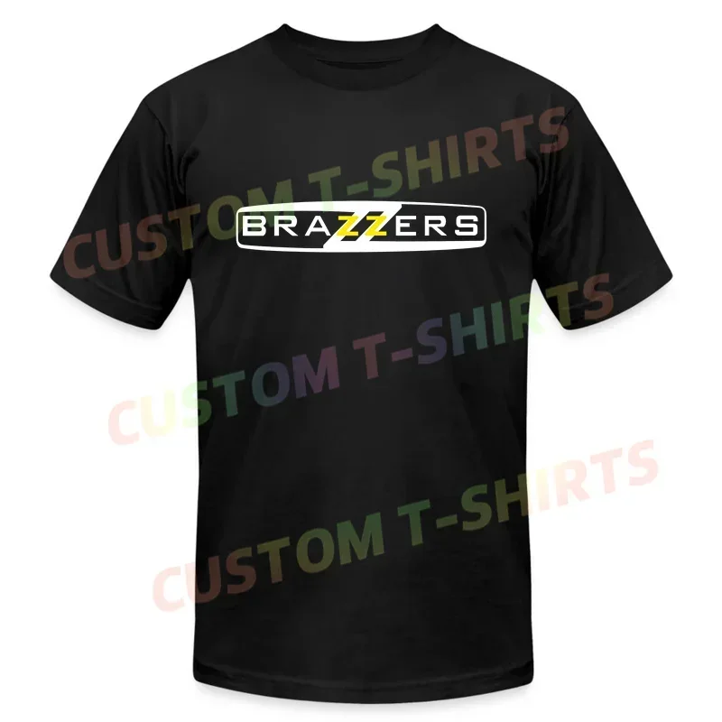 

2025 Summer Men T Shirt Casual Fans Family Brazzer Logo T-shirt Graphic Short Sleeves 100% Cotton S-3XL