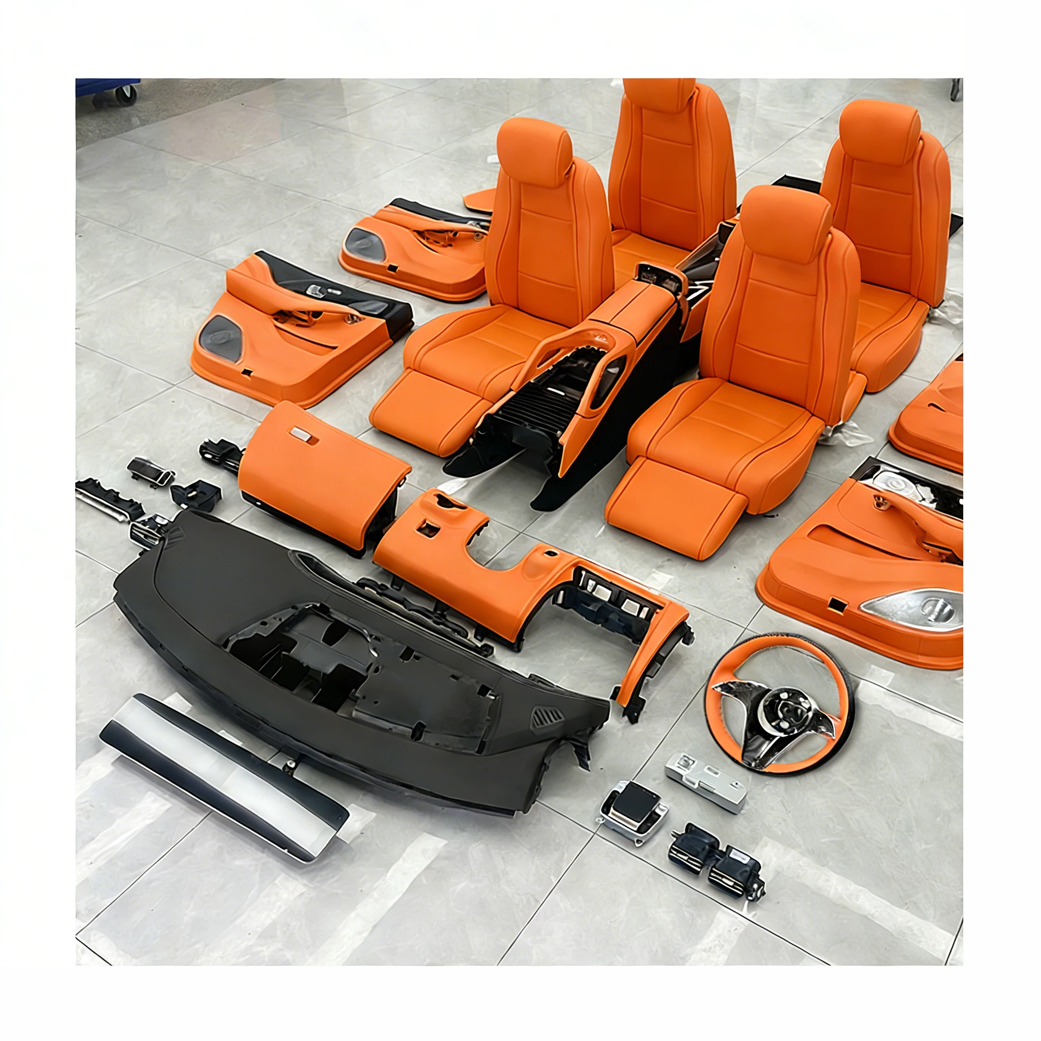 Premium Leather Interior Conversion Kit for  GLE350 GLE400  Style Luxury Upgrade From W166 to W167