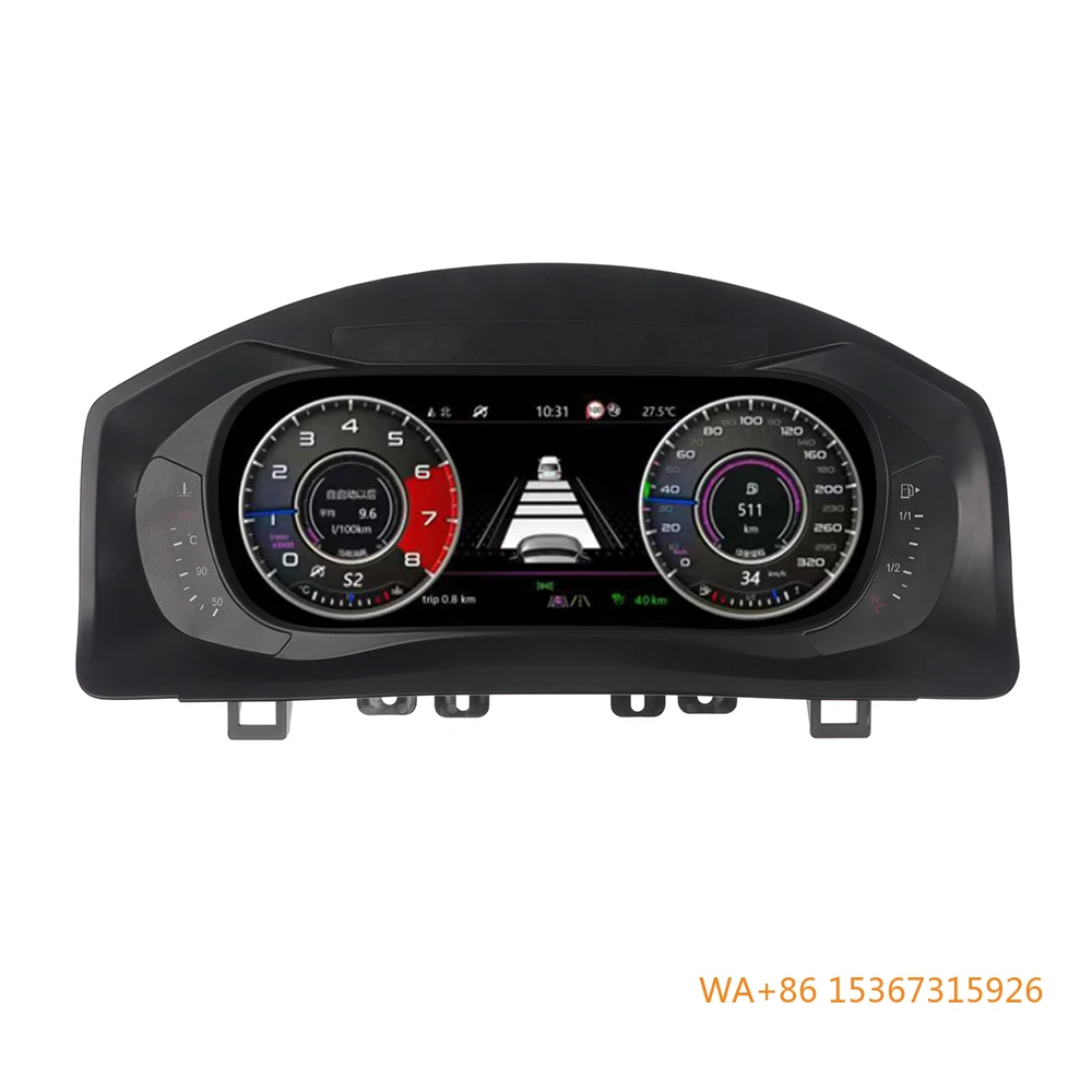 

12.3 Inch Digital Cluster for 2013 Car Odometer Dashboard Panel Speed Meter LCD Multimedia Player