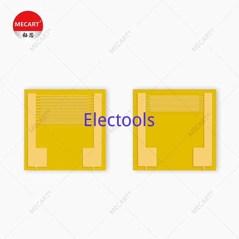 MECART PI Flexible Fork Finger Electrode Wearable Flexible Electronic Gas Sensing Ultra-thin Substrate